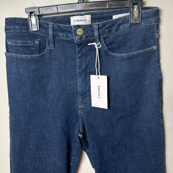 NWT Frame Le One Skinny dark wash jeans in Keller wash - Picture 7 of 16